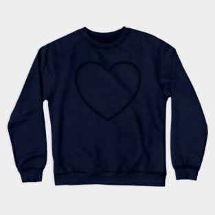 Stitched Heart Crewneck Sweatshirt